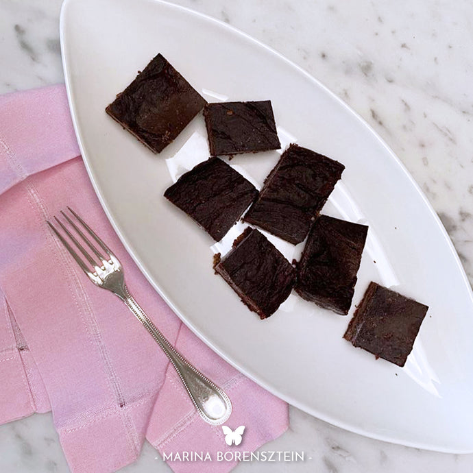 RECETA DE BROWNIES SALUDABLES