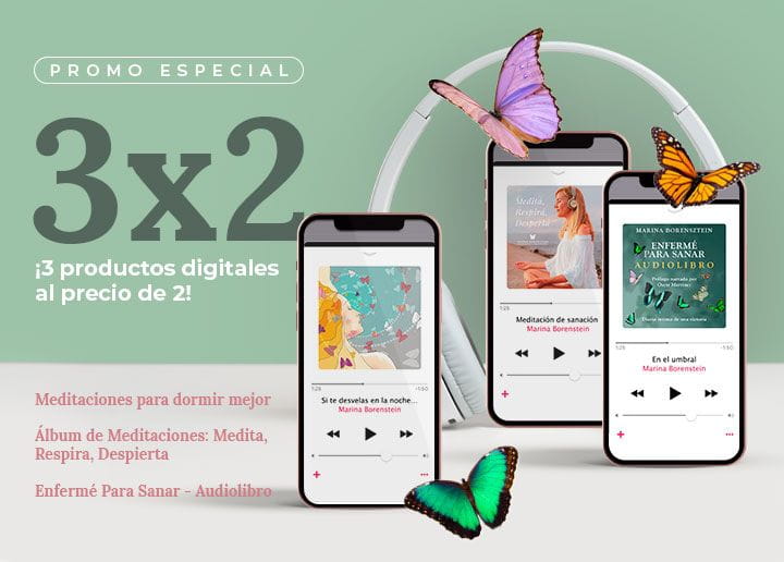 Pack Meditación y Auto Sanación ¡3 audios al precio de dos!